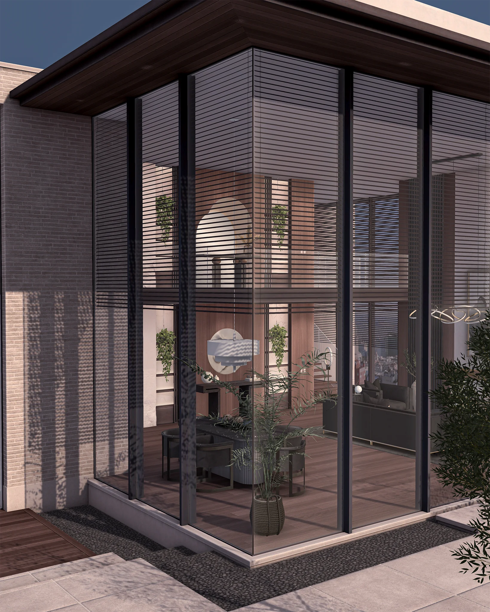 Spaces ready to live in.